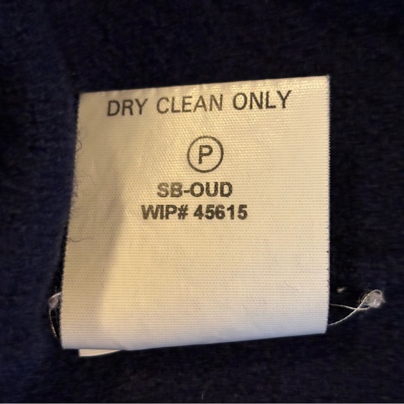 Vintage Woolrich Cardigan Womens Large Blue Full Zip 100% Wool Jacket Woolmark - Picture 8 of 8